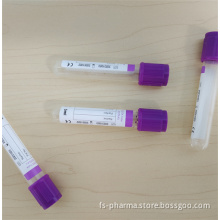 lavender EDTA blood tube